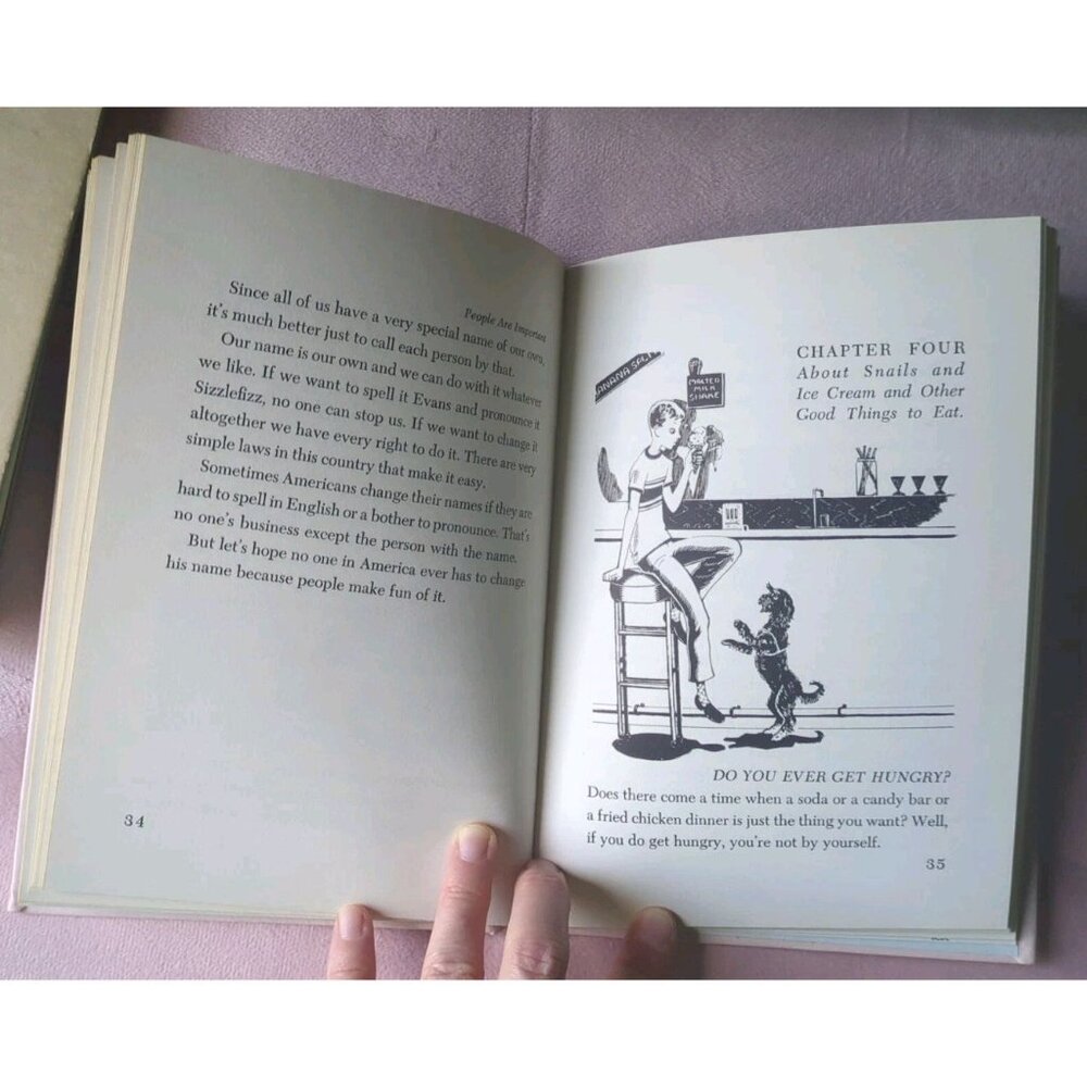People Are Important By Eva Knox Evans, Golden Press 1951 Hardcover Book - Picture 4 of 9
